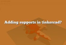 Adding supports in tinkercad?