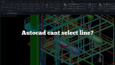 Autocad cant select line?
