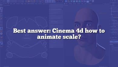 Best answer: Cinema 4d how to animate scale?