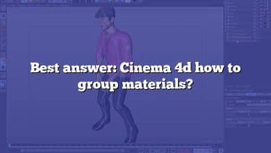 Best answer: Cinema 4d how to group materials?