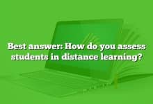 Best answer: How do you assess students in distance learning?