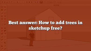 Best answer: How to add trees in sketchup free?