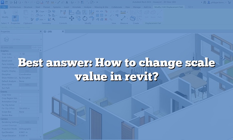 Best answer: How to change scale value in revit?