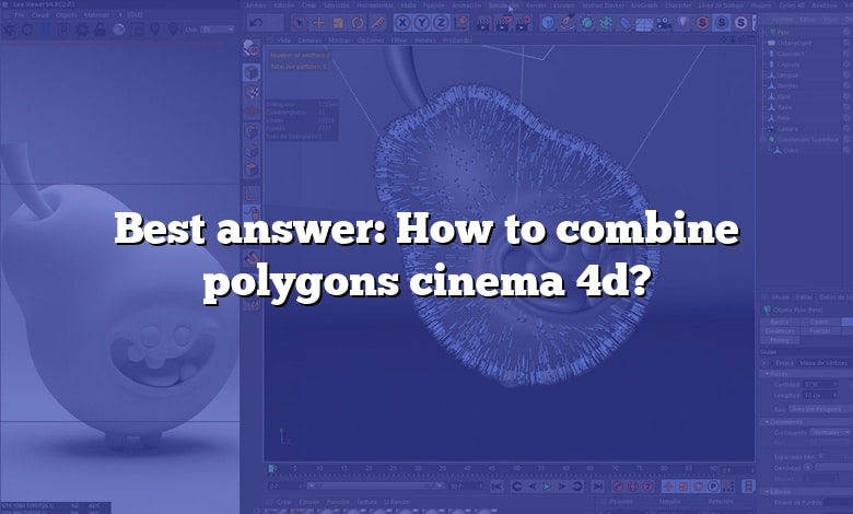Best answer: How to combine polygons cinema 4d?