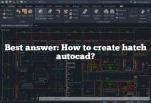 Best answer: How to create hatch autocad?