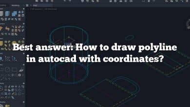 Best answer: How to draw polyline in autocad with coordinates?