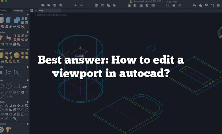 Best answer: How to edit a viewport in autocad?