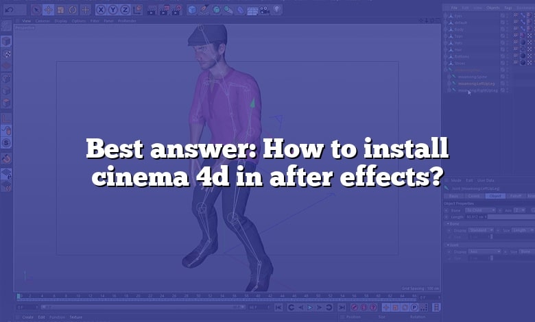 Best answer: How to install cinema 4d in after effects?
