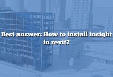 Best answer: How to install insight in revit?