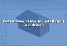 Best answer: How to install revit in d drive?