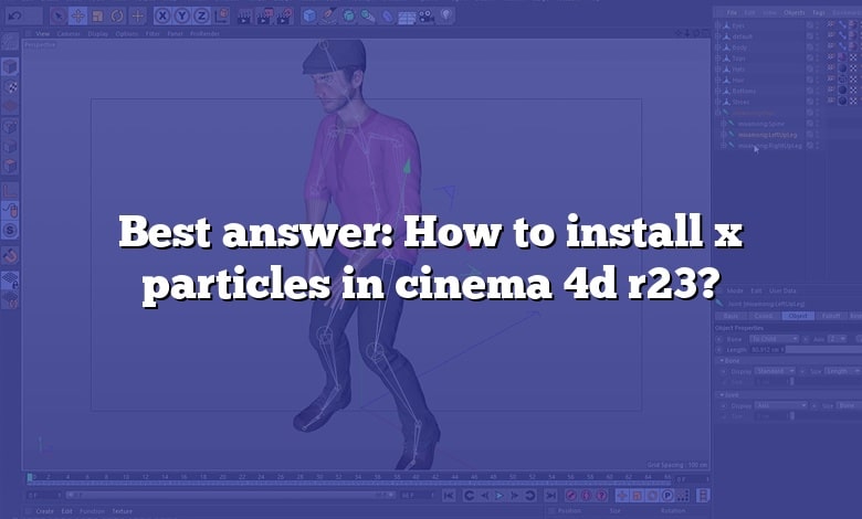 Best answer: How to install x particles in cinema 4d r23?