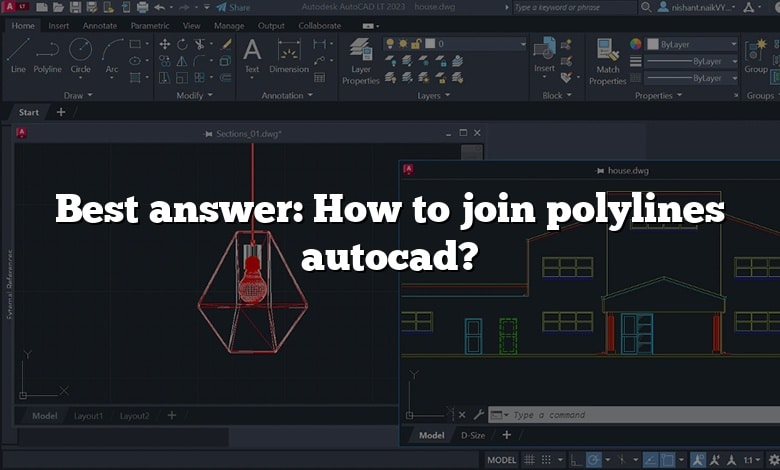 Best answer: How to join polylines autocad?