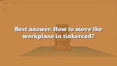 Best answer: How to move the workplane in tinkercad?