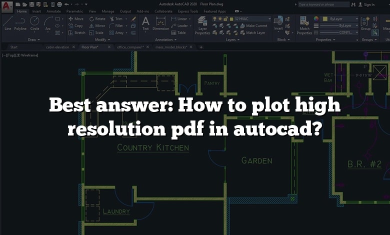 Best answer: How to plot high resolution pdf in autocad?