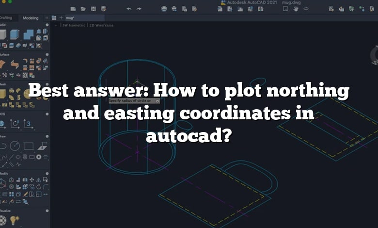 Best answer: How to plot northing and easting coordinates in autocad?