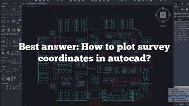 Best answer: How to plot survey coordinates in autocad?
