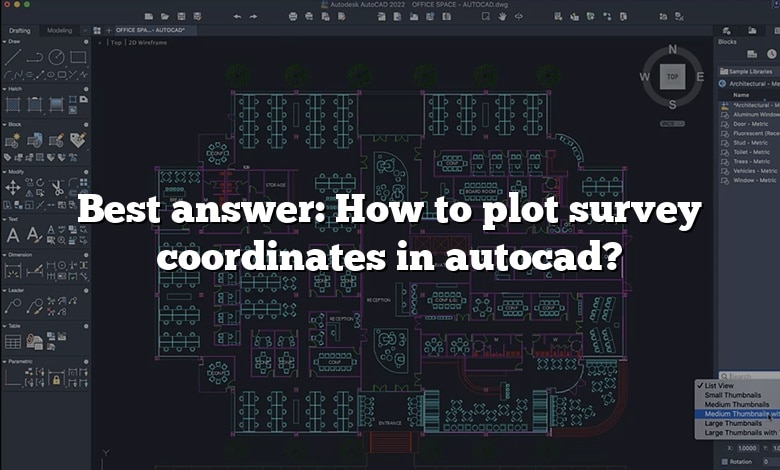 Best answer: How to plot survey coordinates in autocad?