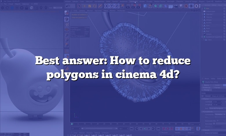 Best answer: How to reduce polygons in cinema 4d?