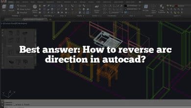 Best answer: How to reverse arc direction in autocad?