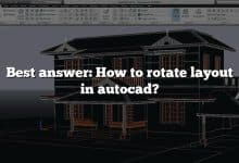 Best answer: How to rotate layout in autocad?