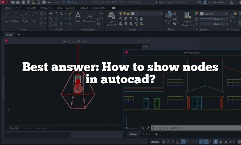 Best answer: How to show nodes in autocad?