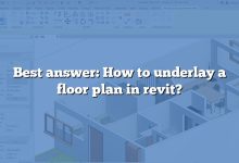 Best answer: How to underlay a floor plan in revit?