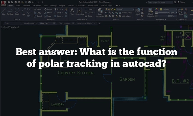 Best answer: What is the function of polar tracking in autocad?