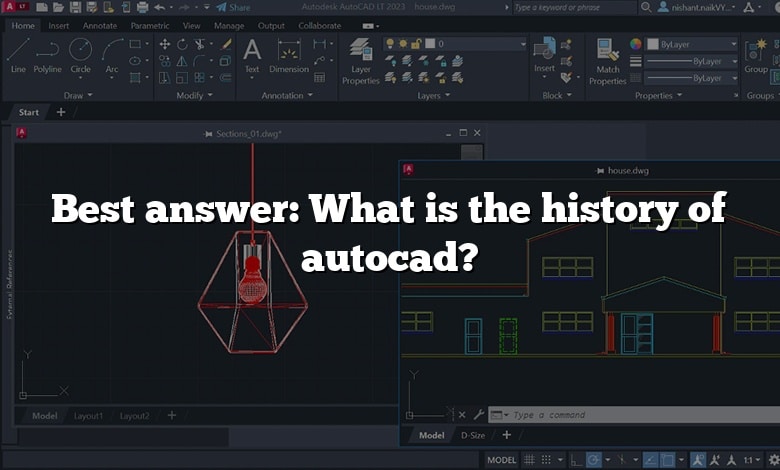 Best answer: What is the history of autocad?