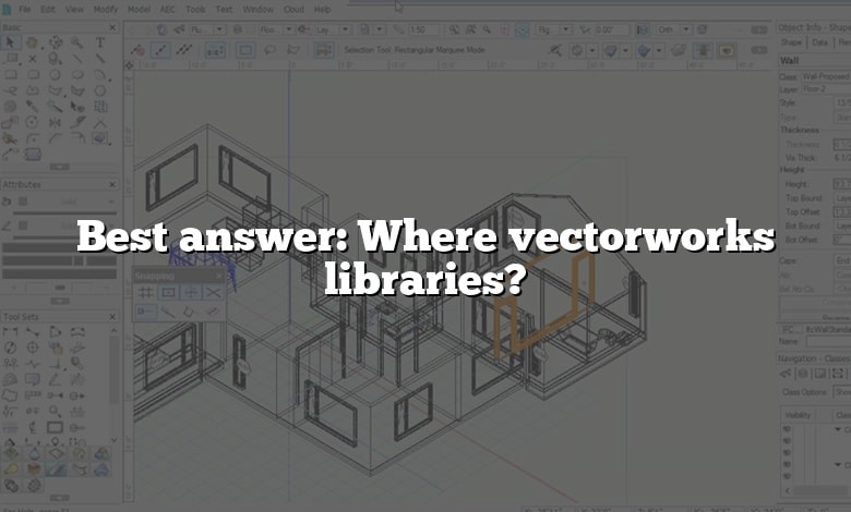 Best answer: Where vectorworks libraries?
