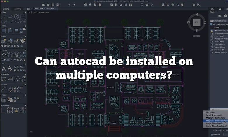 Can autocad be installed on multiple computers?
