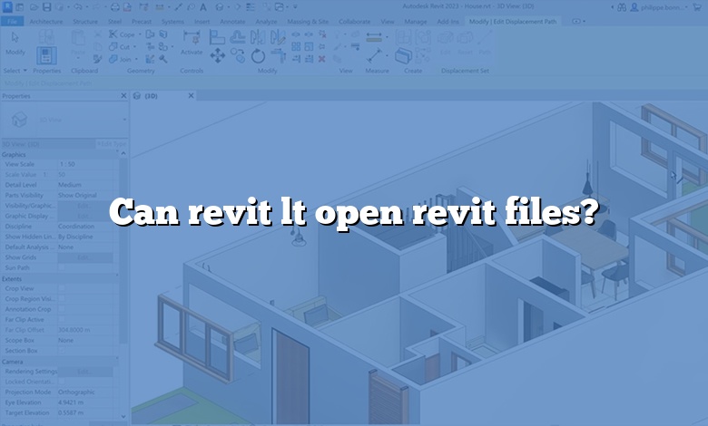 Can revit lt open revit files?