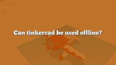 Can tinkercad be used offline?