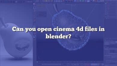 Can you open cinema 4d files in blender?