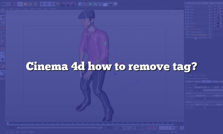 Cinema 4d how to remove tag?