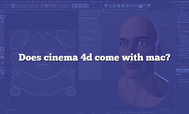 Does cinema 4d come with mac?