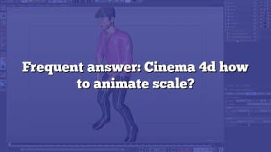 Frequent answer: Cinema 4d how to animate scale?