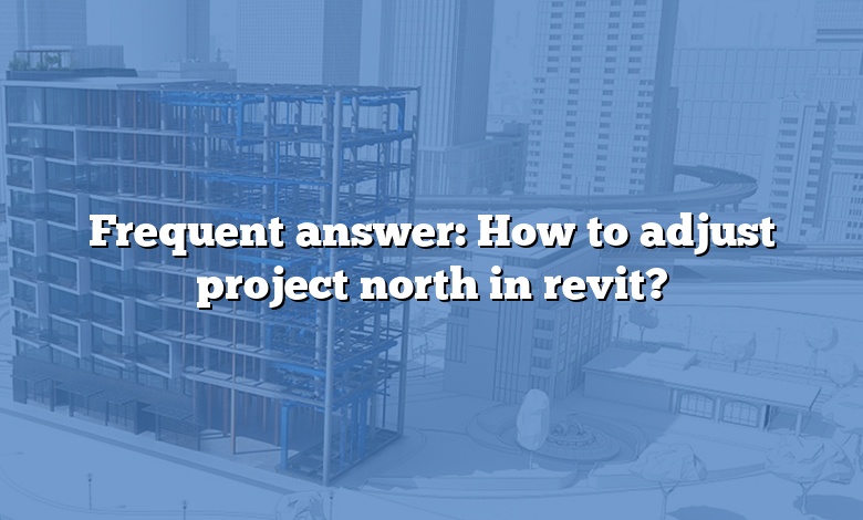 Frequent answer: How to adjust project north in revit?
