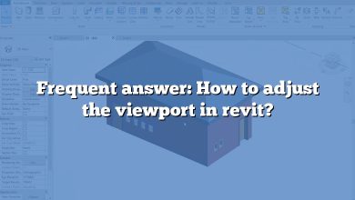 Frequent answer: How to adjust the viewport in revit?