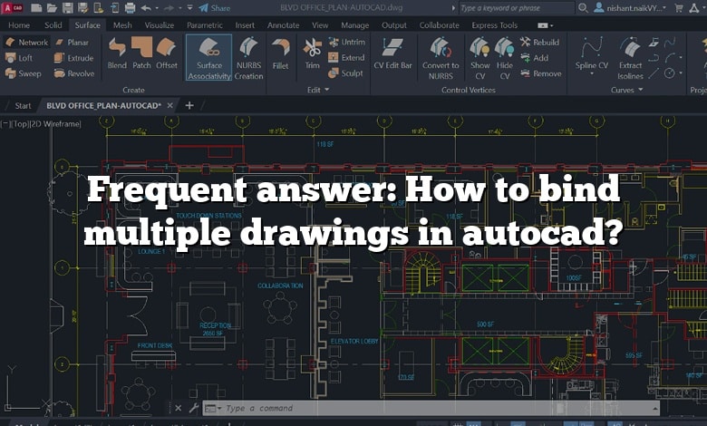 Frequent answer: How to bind multiple drawings in autocad?