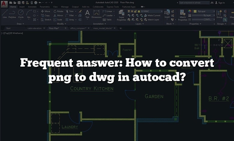Frequent answer: How to convert png to dwg in autocad?