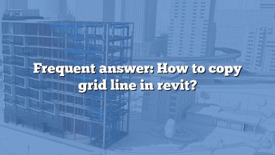 Frequent answer: How to copy grid line in revit?