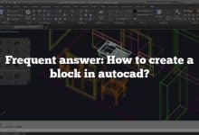 Frequent answer: How to create a block in autocad?