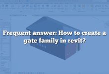 Frequent answer: How to create a gate family in revit?