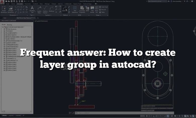Frequent answer: How to create layer group in autocad?