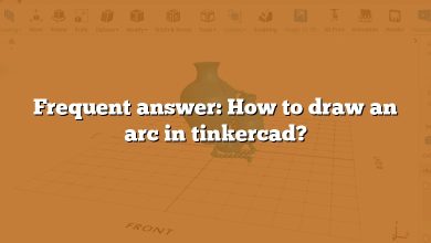 Frequent answer: How to draw an arc in tinkercad?