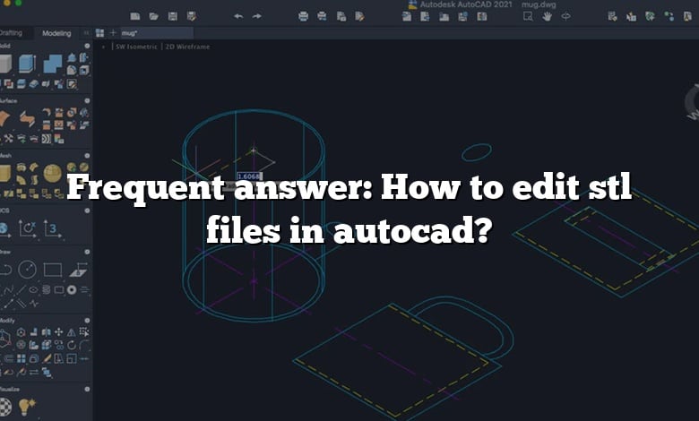 Frequent answer: How to edit stl files in autocad?