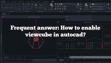 Frequent answer: How to enable viewcube in autocad?