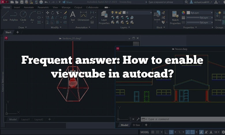 Frequent answer: How to enable viewcube in autocad?