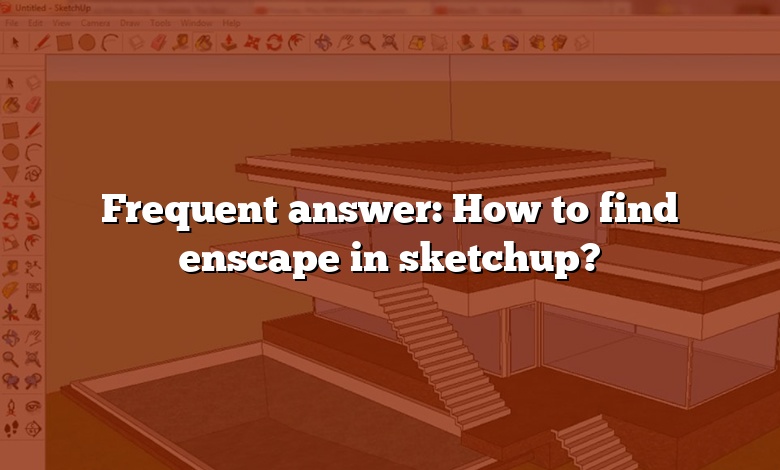 Frequent answer: How to find enscape in sketchup?