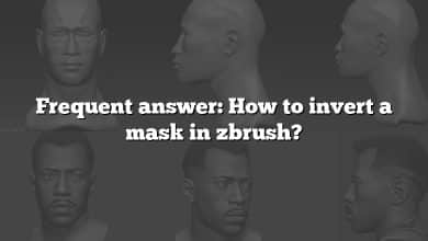 Frequent answer: How to invert a mask in zbrush?